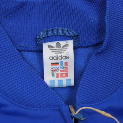 Vintage 80er Jahre Adidas Österreich Trainingsanzug Größe 54 - blau