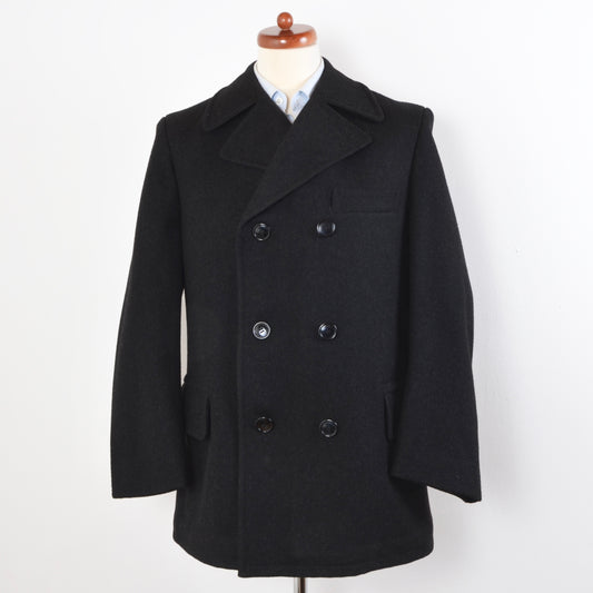 Classic Uniform Peacoat Size 48 - Dark Grey