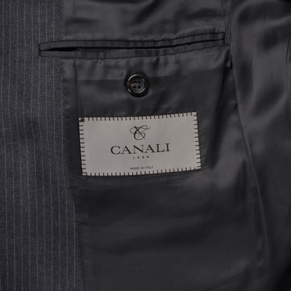 Canali 1934 Wool Suit Size 52  - Grey Stripe