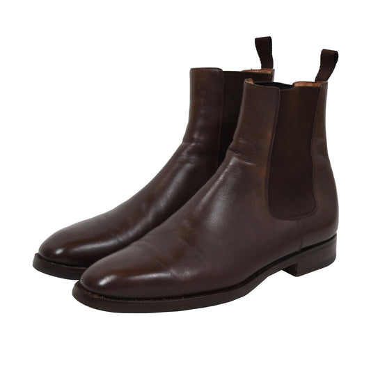 Santoni Chelsea Boots Größe 9 - Braun