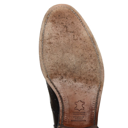 Vintage K Schuhe England Größe 8,5 - schwarz