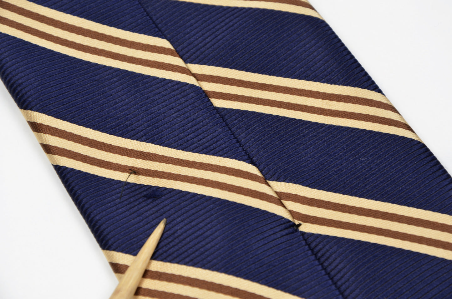 Brooks Brothers Classic Gestreifte Krawatte - Blau