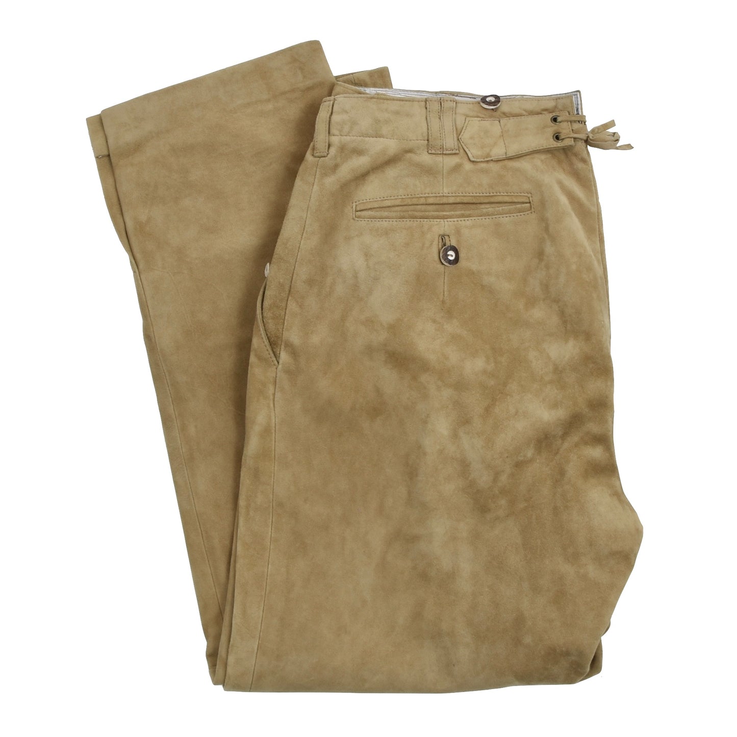Steinbock Tyrol Suede Leather Pants Size 50 - Tan
