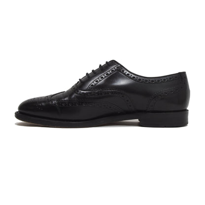 Vintage K Schuhe England Größe 8,5 - schwarz