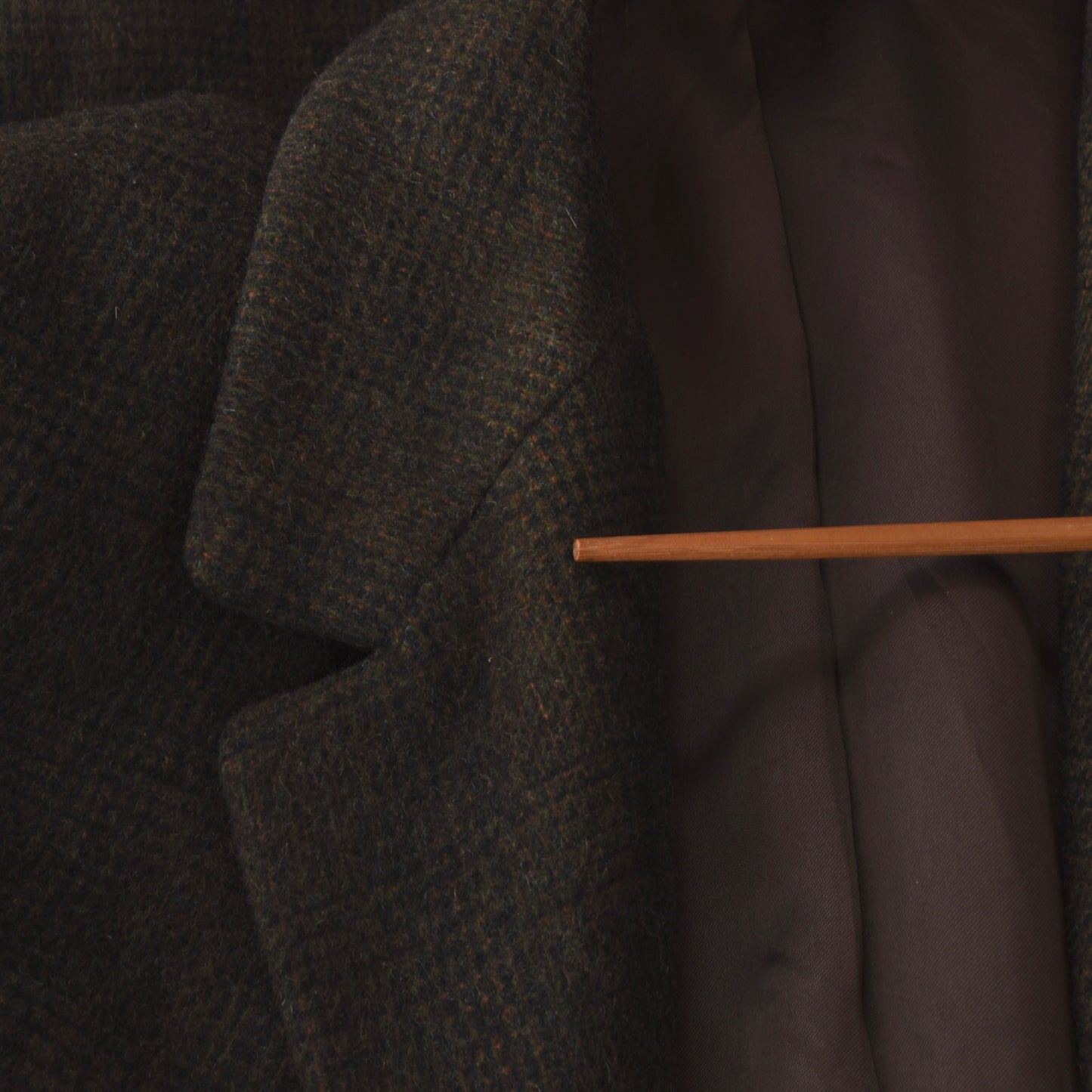 The Most Wanted Wool Overcoat 62cm Chest - Green Plaid