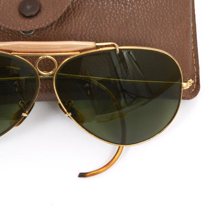 Bausch &amp; Lomb Ray-Ban Shooter Sonnenbrille – Gold