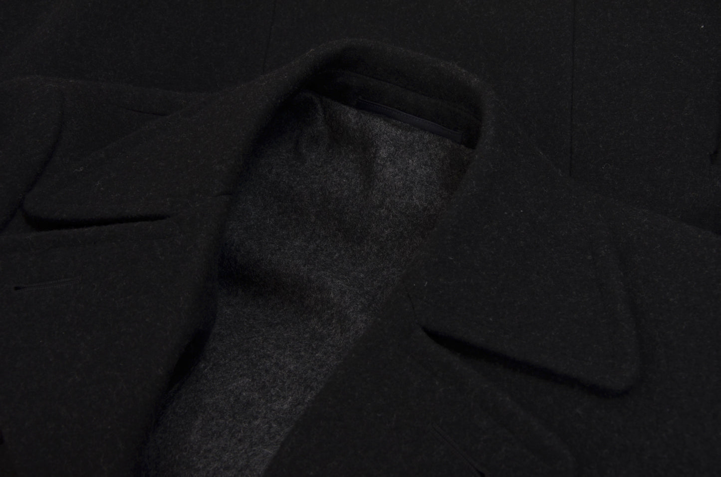 Classic Uniform Peacoat Size 48 - Dark Grey