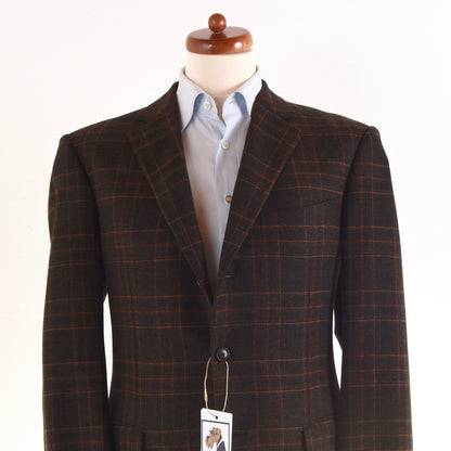 Pal Zileri Wool/Cashmere Jacket Size 50 - Brown