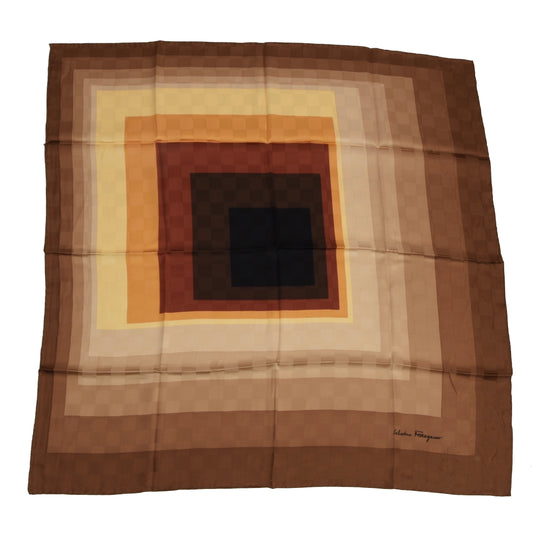 NOS Salvatore Ferragamo Silk Scarf - Squares