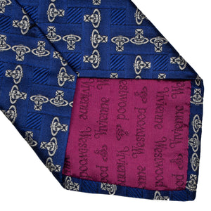 Vivienne Westwood Krawatte für Herren – Blaue Kugel