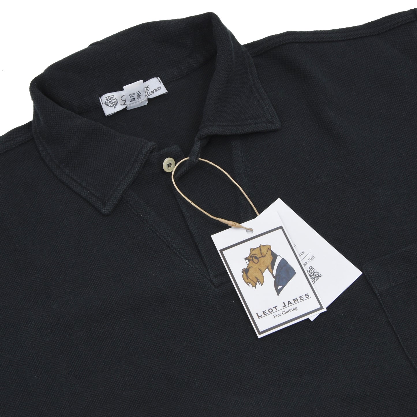 Loro Piana Polo Shirt Size XL - Black