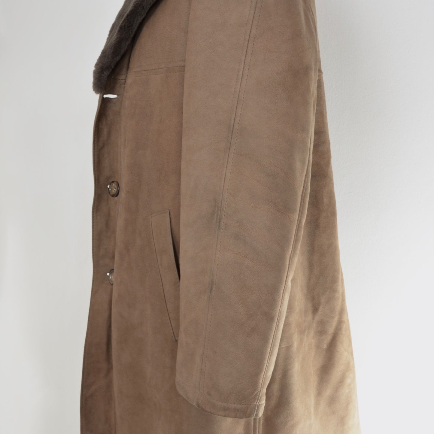 Shearling Coat Size 56 - Brown-Taupe