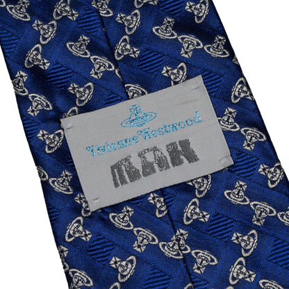 Vivienne Westwood Krawatte für Herren – Blaue Kugel