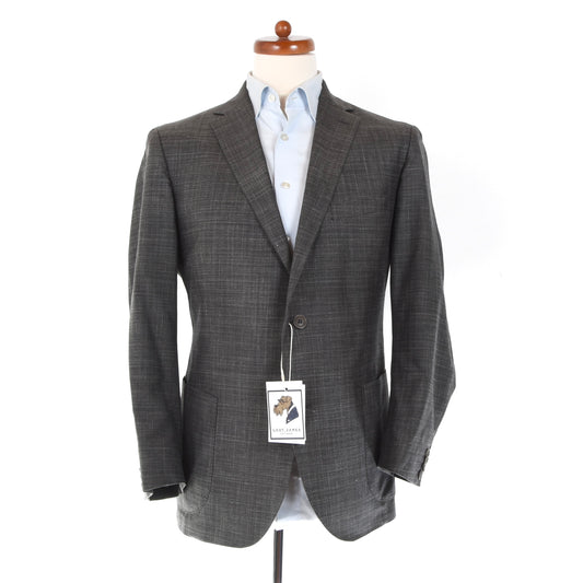 Eduard Dressler Wool-Silk-Linen Jacket Size 25 - Grey