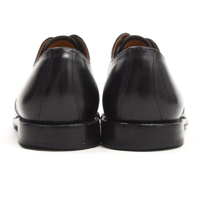 Ludwig Reiter Plain Toe Blucher Shoes Size 6.5 - Black
