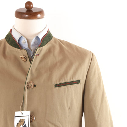 Schneiders Salzburg Cotton Janker/Jacket Size 50 - Beige