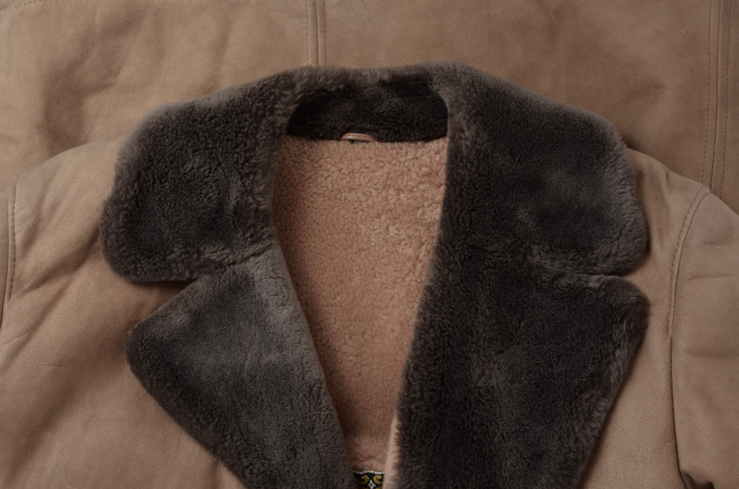 Shearling Coat Size 56 - Brown-Taupe