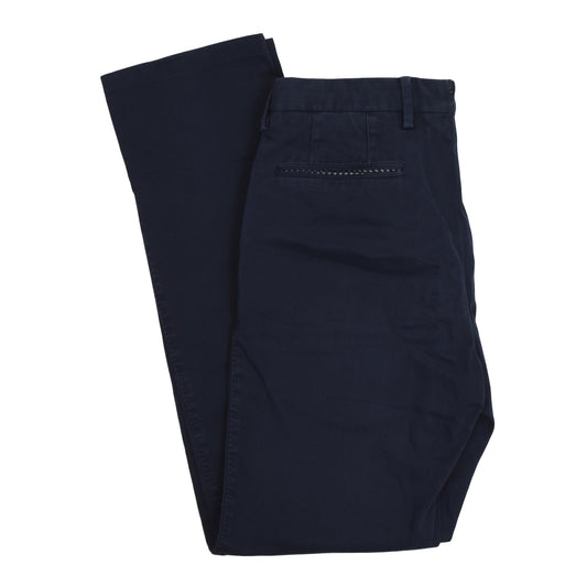 PT01 Baumwolle Slim Fit Hose Größe 46 - Marineblau