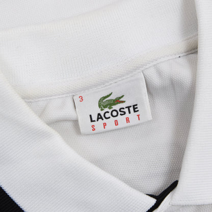 Lacoste Sport Poloshirt Größe 3 - Weiß