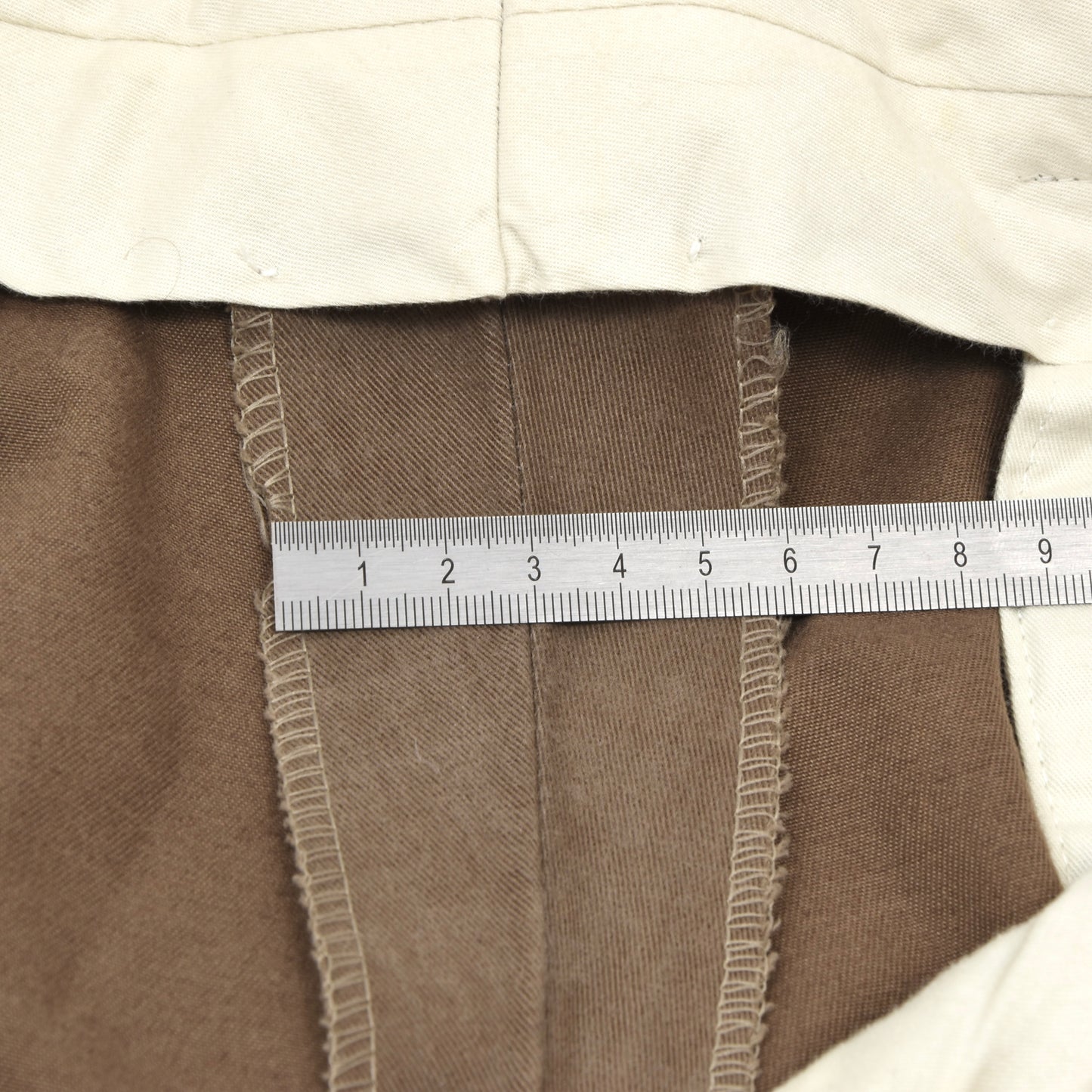 Boglioli Anzug Baumwolle Größe 52 FEHLERHAFT - hellbraun/braun