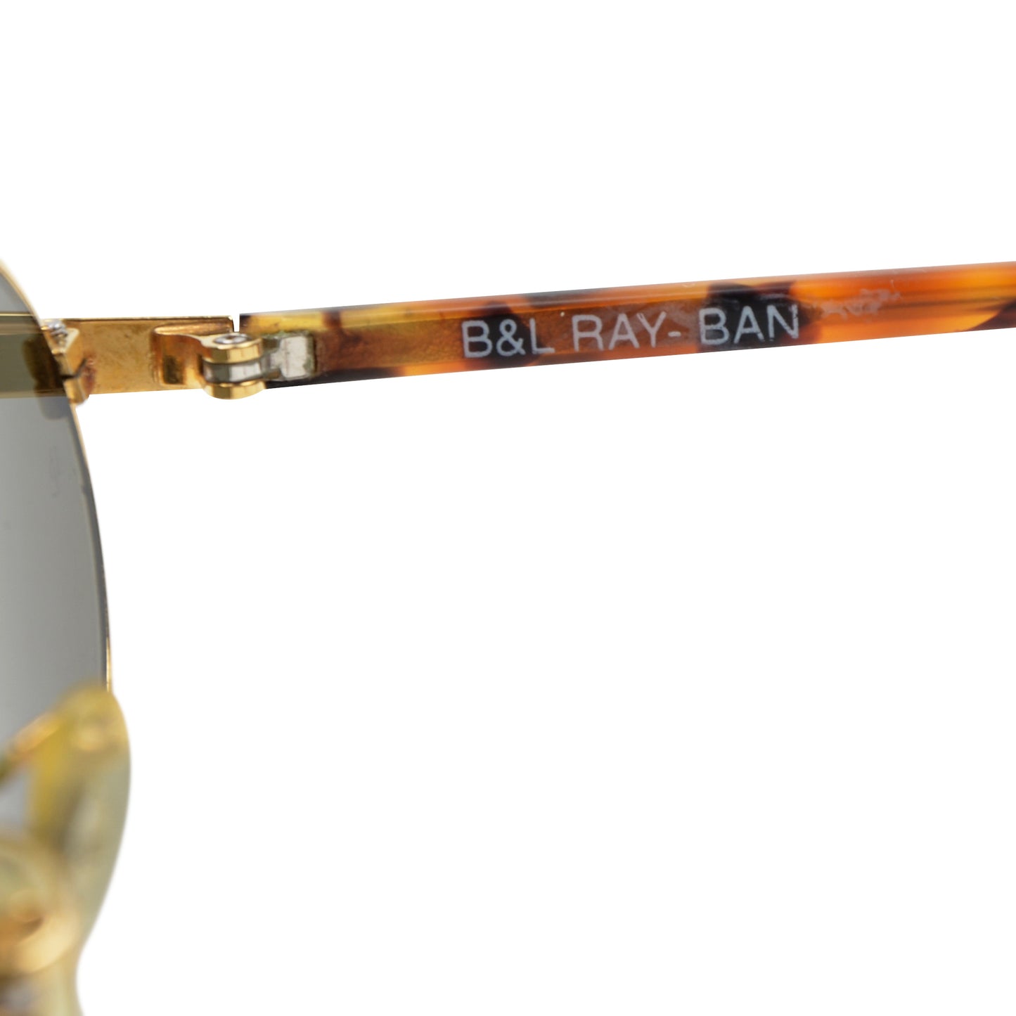 Bausch &amp; Lomb Ray-Ban Sidestreet W2188 Sonnenbrille - Schildpatt &amp; Gold
