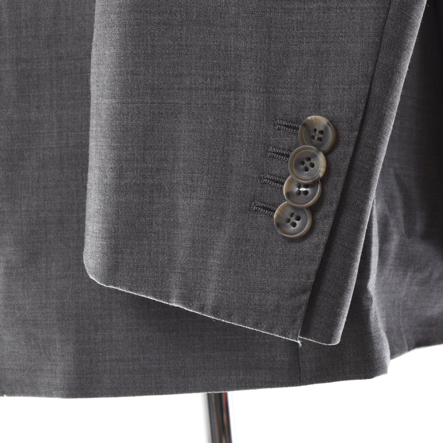 SuitSupply Napoli Super 110s Wool Suit Size 110 - Grey