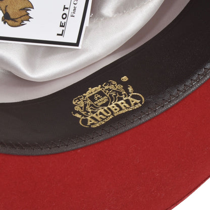 Akubra Hat 8cm Brim Model 'Squatter' Size 54 - Red