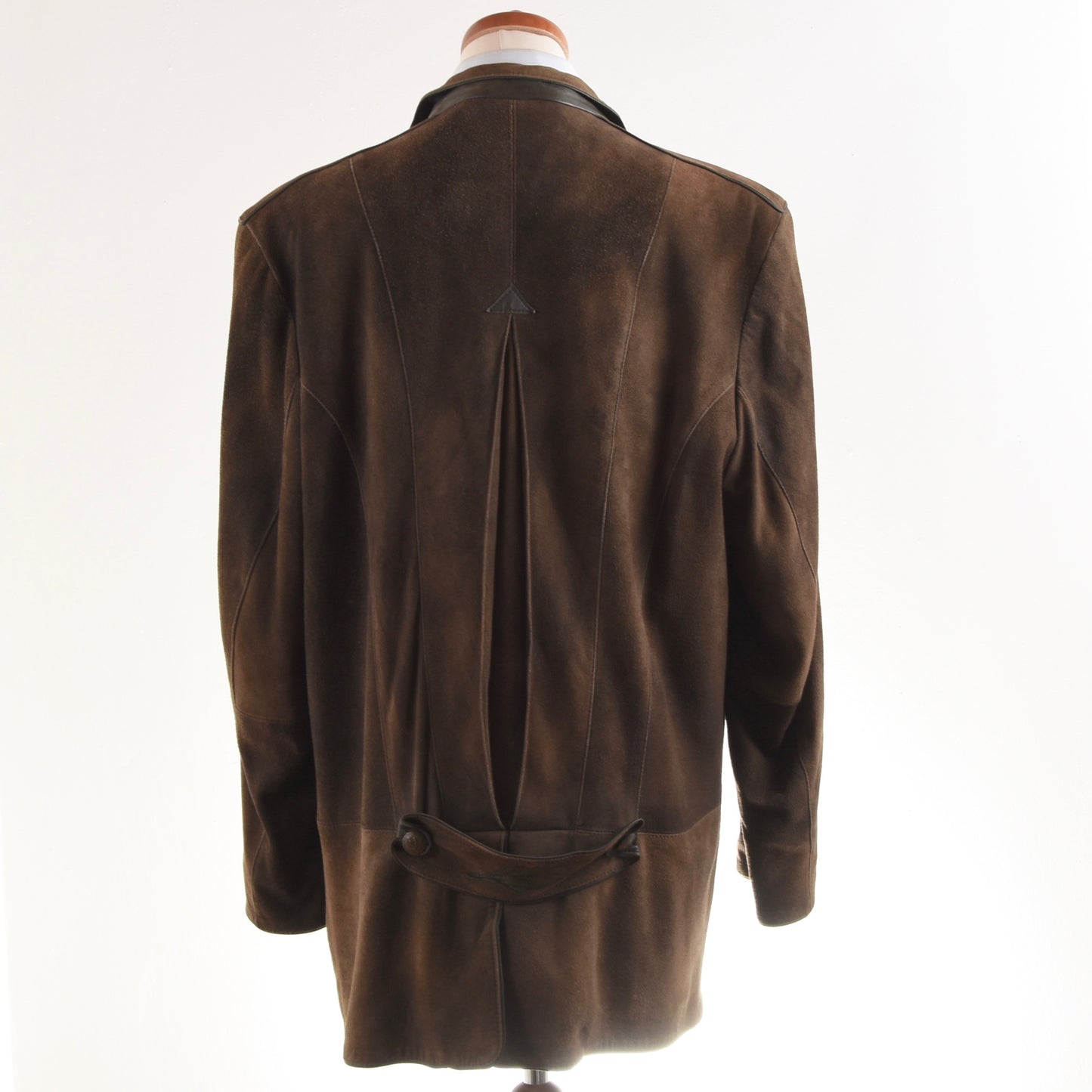 Daniel R München Leather Janker/Jacket Size 52 - Brown