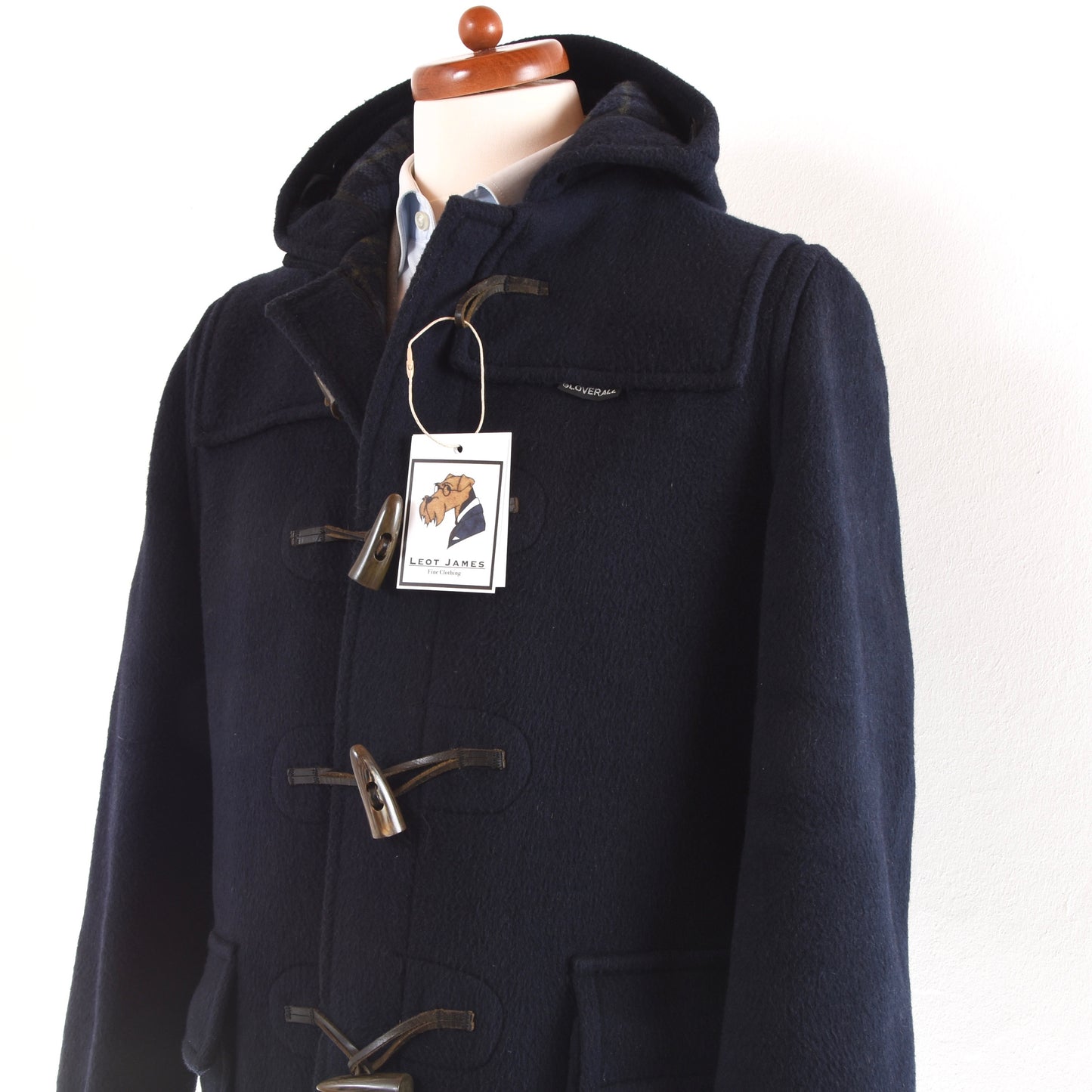Gloverall Vintage Duffle Coat Size EUR 48 GBUSA 38 - Navy Blue