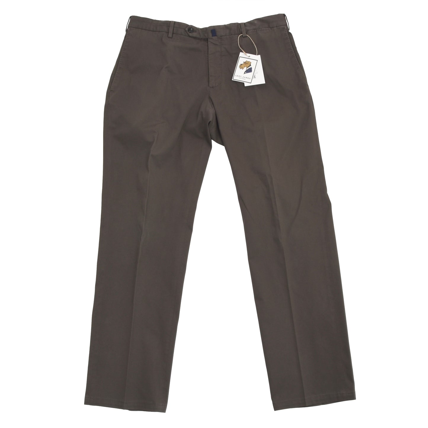 Incotex High Comfort Cotton Pants Size 52 - Brown
