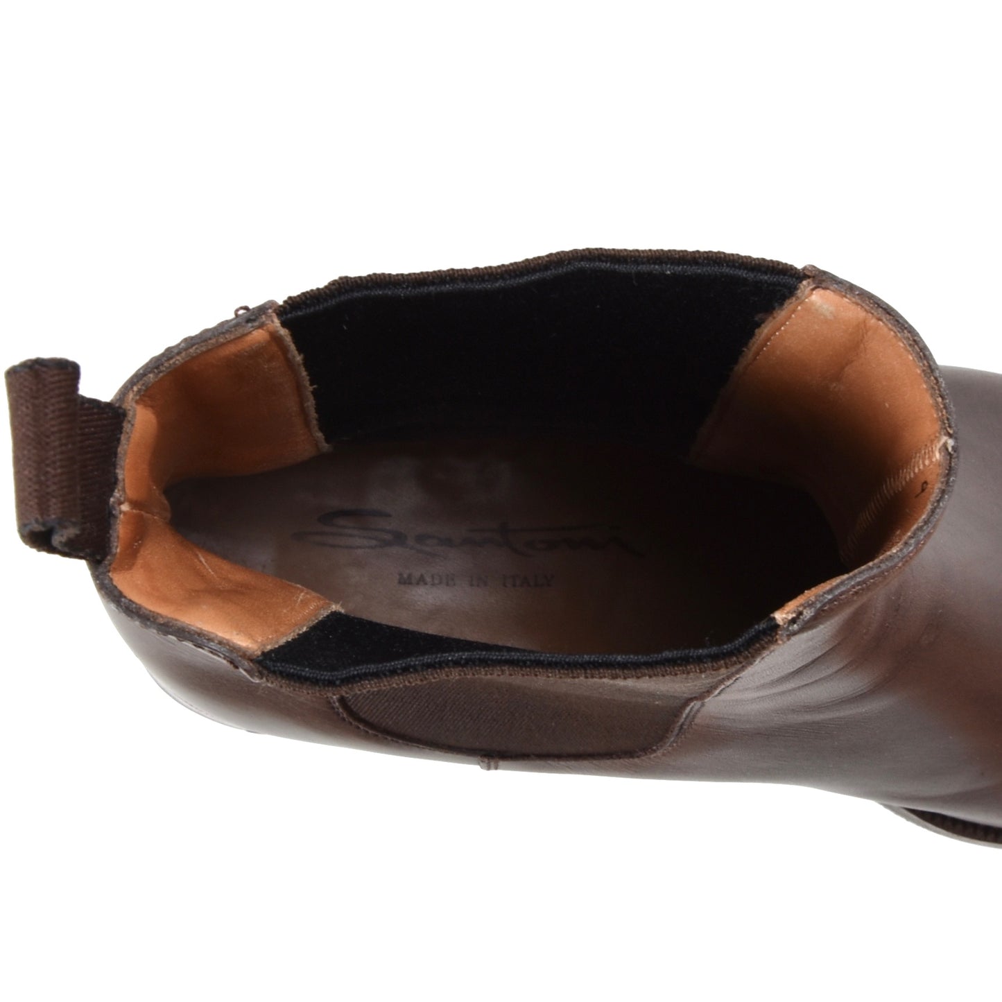 Santoni Chelsea Boots Größe 9 - Braun