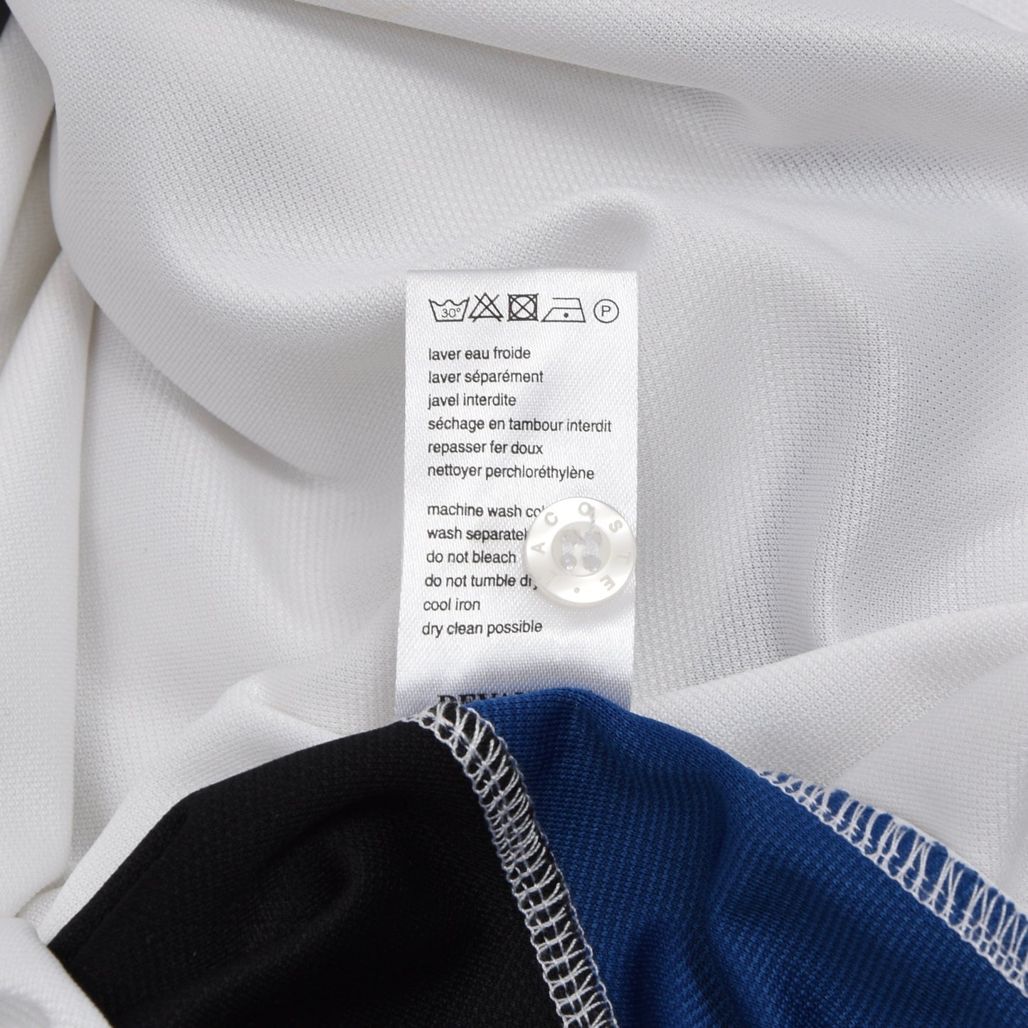 Lacoste Sport Polo Shirt Size 3 - White