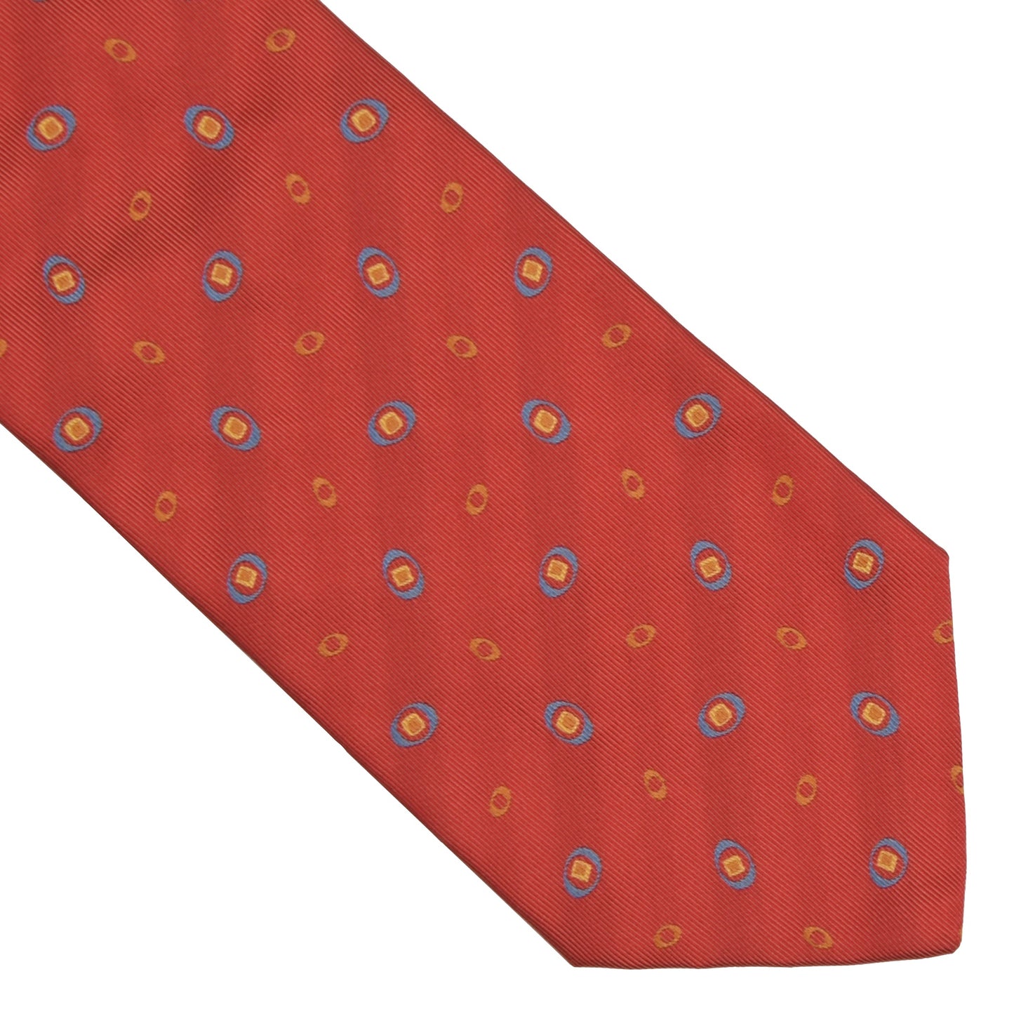 Etro Milano Silk Tie - Red-Orange