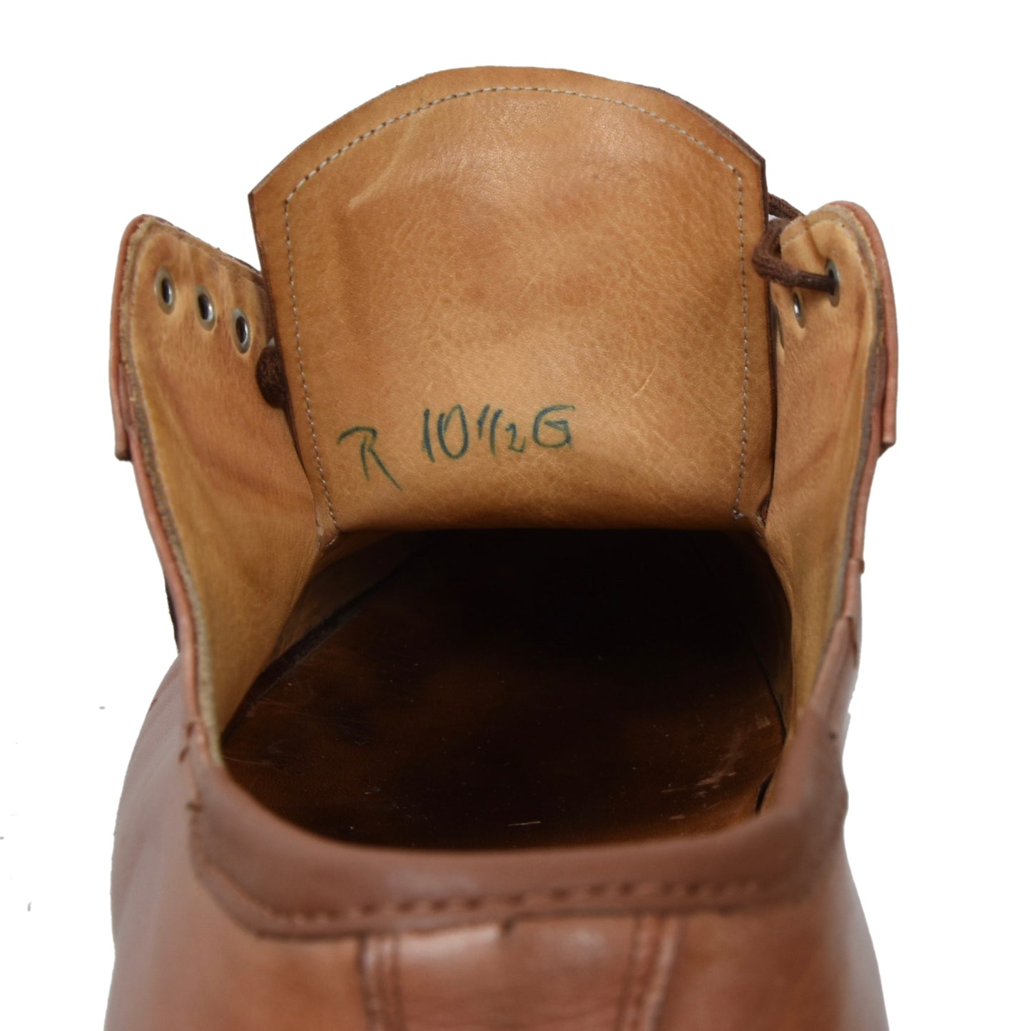 Semlitsch Handmade Norweger Split Toe Shoes Size 10.5G - Tan
