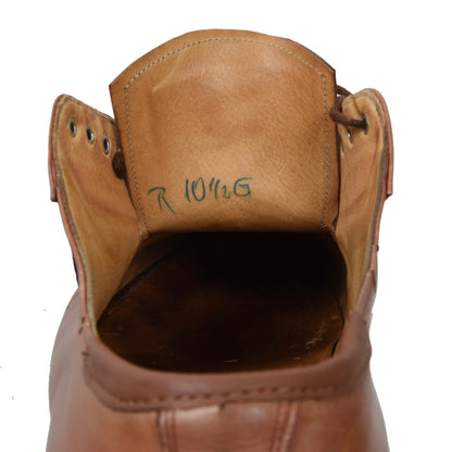 Semmlitsch Handmade Norweger Split Toe Schuhe Größe 10.5G - Hellbraun