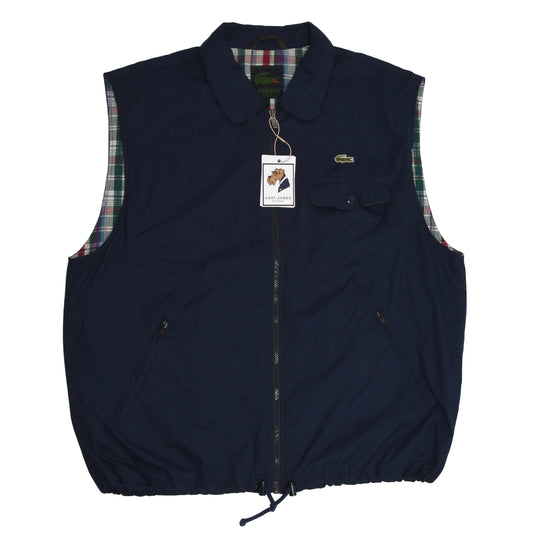 Vintage Lacoste Loisirs Vest Size 54 - Navy