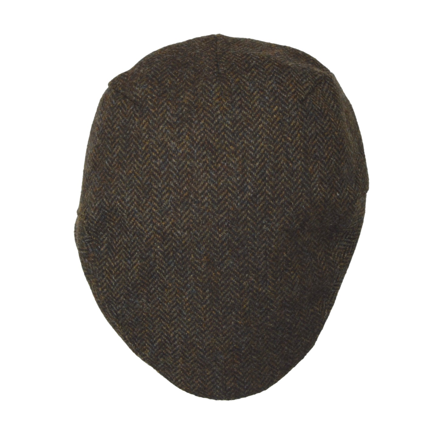 M&S Moon Tweed Flat Cap/Hat Size Large 7 1/4-7 3/8 - Green