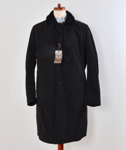 Gimo's Water Repellent Fur-Lined Coat Size 56 - Black