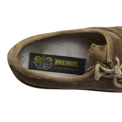 Meindl Suede Trachten Shoes Size 7.5 - Tan/Sand