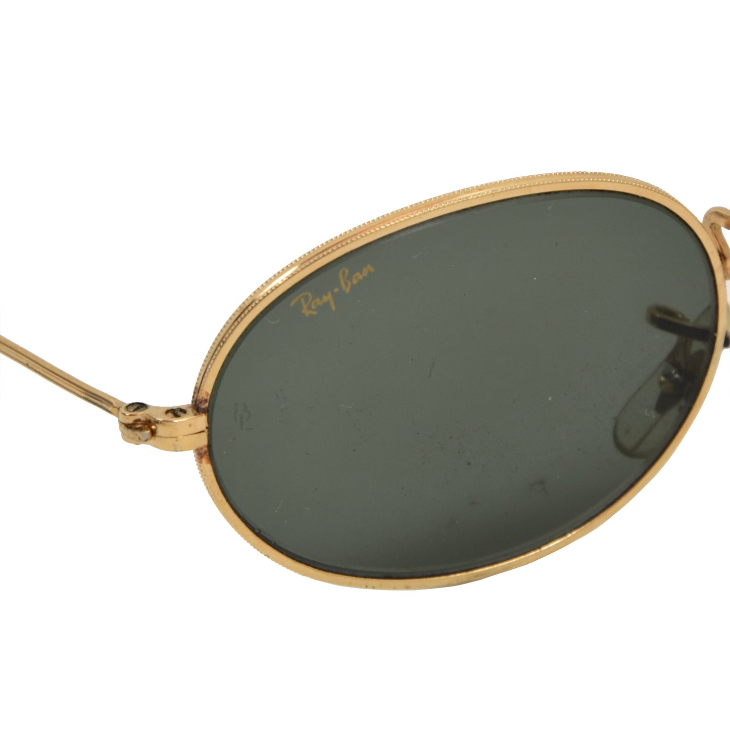 Bausch &amp; Lomb Ray-Ban W0976 Runde Sonnenbrille - Gold