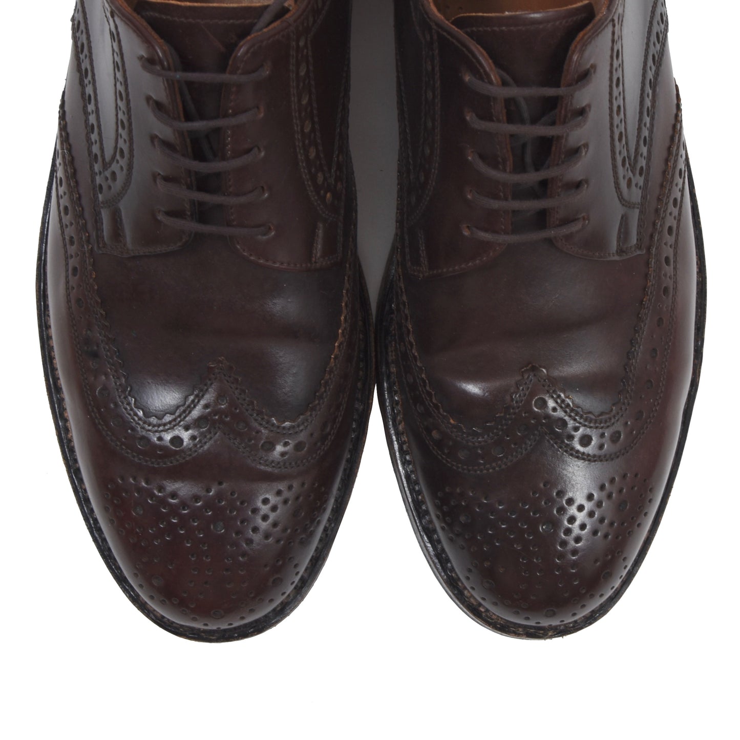 Heinrich Dinkelacker Shell Cordovan 'Laszlo' Shoes Size 8.5 - Brown