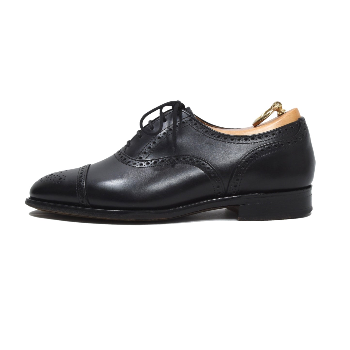 Tricker's Brogue Oxford Schuhe Größe 6,5 - Schwarz