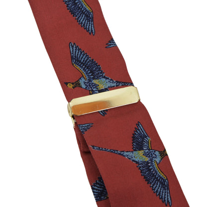 Classic Silk Braces/Suspenders - Pheasant Print