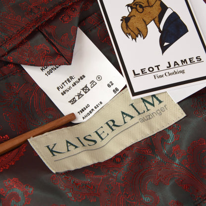 Kaiseralm Leinen Janker/Jacke Gr. 56 - Grün