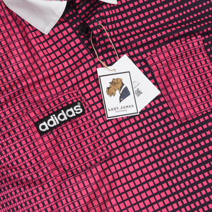 Jahrgang Adidas WM 1994 Schiedsrichter Trikot Größe L - Fuchsia/Schwarz