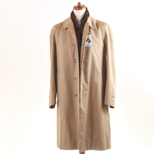 Aquascutum Classic Trenchcoat Größe 40 R - Hellbraun/Beige