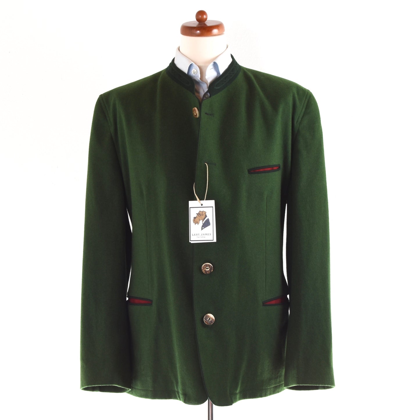 Lodenfrey Wool Janker/Jacket Size 28 - Green