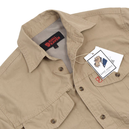 Fjällräven Wandershirt Größe S – Hellbraun