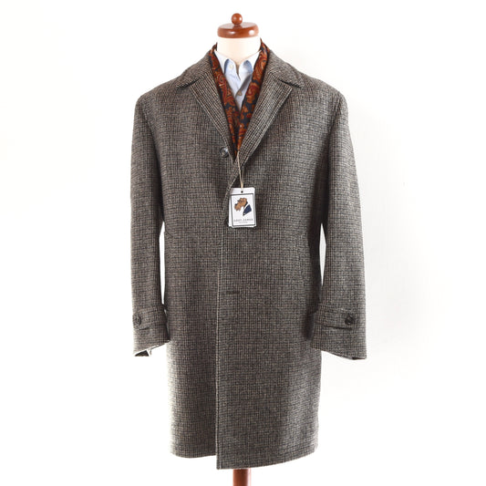 Vintage Tweed Overcoat Size 52