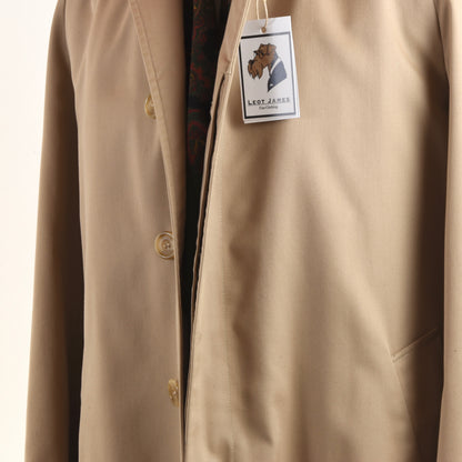 Aquascutum Classic Trenchcoat Größe 40 R - Hellbraun/Beige